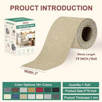 BESEZX Linen Fabric Repair Tape, 3x79 Inch Self Adhesive Repair Patches - Image 2