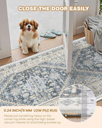 Washable Runner Rug 2.5x14, Long Kitchen Rugs Non-Slip, Soft Hallway Runner - Image 6