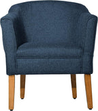 HomePop Barrel Shaped Accent Chair - Image 5