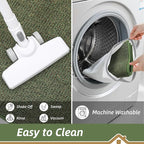 BEQHAUSE Dirt Trapper Door Mat 20" x 48", Non-Slip Washable Doormats, Low - Image 7