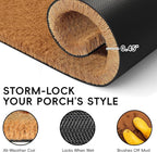 2 Pcs Welcome Door Mat Set, Layered Hello Coir Doormat - Image 4