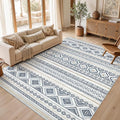 cotiled Boho 8x10 Area Rugs for Living Room: Large Moroccan Washable Rug | by COTILED