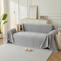 Couch Cover for Dogs, Boho Sofa Covers for 2 Cushion Couch, Chenille Sofa by KaviKon