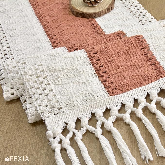 FEXIA Boho Table Runner for Summer Home Decor - Image 4
