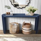 60'' Console Table Sofa Table Thick Top Entryway Table, Hallway Table - Image 3