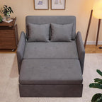 Sleeper Sofa Bed, 3 in 1 Convertible Sleeper Couch Bed Pull Out, Small Loveseat - Image 5