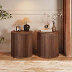 AVZEAR Fluted Round Side Table - Image 8