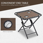 Outsunny Zero Gravity Chair Set - Image 4