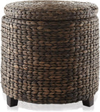Casafield 17" Round Storage Ottoman - Image 4
