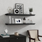 Fun Memories Floating Shelves 36 Inch Long, 9.3 Inch Deep Classic Crown Molding - Image 7