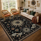 Vacuum-Friendly, 7x9 Washable Area Rug by meejou