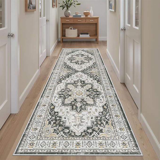 Madane Kitchen Runner 2'6''x8' Soft Rug Runners by Madane