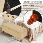 HomePop Large Rectangle Storage Bench - Image 4