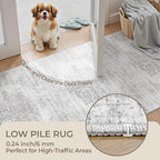 2x8 Runner Rug Non Slip, Washable Hallway Runner Rug, Nursery Room, Soft Runner - Image 6