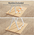 HOOBRO Folding TV Tray Tables, Industrial Snack Tables - Image 9