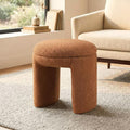 Furniture of America Rami Modern 18-inch Solid Wood Upholstered Ottoman by FurnitureofAmerica