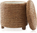 Casafield 17" Round Storage Ottoman by Casafield