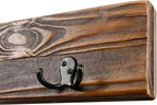 Alaterre Furniture Pomona Entryway Bench and Coat Hook Set – Modern Rustic - Image 13