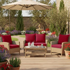 Summsun Outdoor Cushions for Patio Furniture, Double-Sided Waterproof Backrest - Image 8