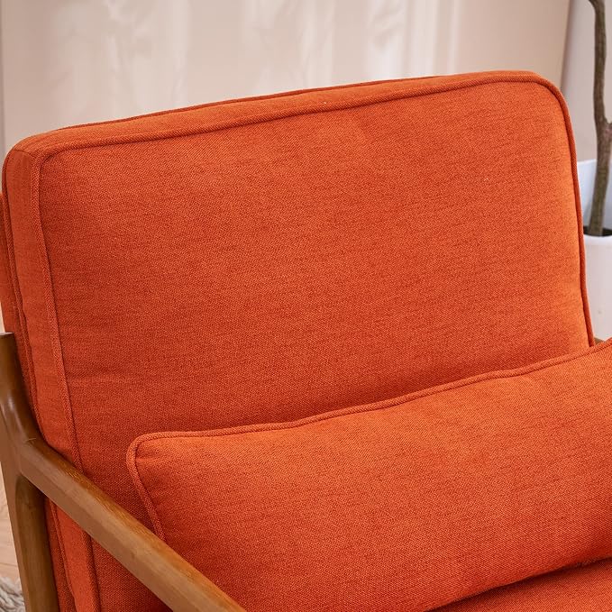 Karl home Accent Chair Mid-Century Modern Chair - Image 8
