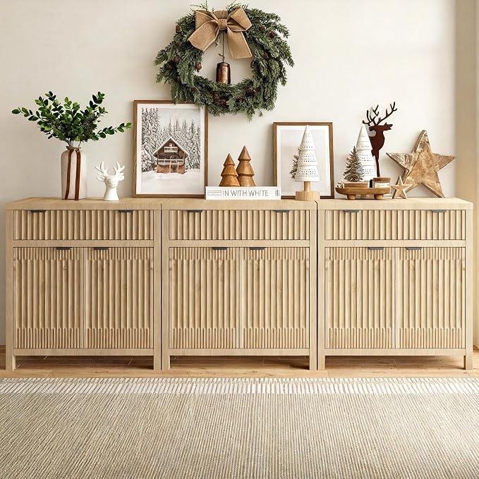 Fatmok Fluted Buffet Cabinet by Fatmok