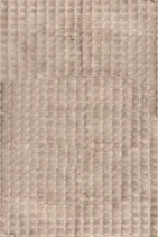 nuLOOM Jeni Taupe Checkered Washable Area Rug - Image 5