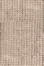 nuLOOM Jeni Taupe Checkered Washable Area Rug - Image 5