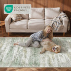 2x6 Runner Rug Non Slip, Washable Hallway Runner Rug, Nursery Room, Soft Runner - Image 9