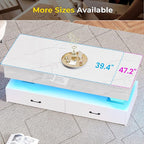 SEDETA 47.2" Lift Top Coffee Table, Coffee Tables - Image 7