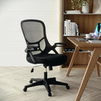 Flash Furniture Porter High Back Black Mesh Ergonomic Swivel Office Chair - Image 2