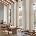 Taupe Burlywood Linen 144 Inch Curtains - Image 7