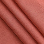 Coral Linen Curtains 120 Inches Long 2 Panels Set Back Tab Loop Pocket Light - Image 5