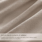 60 Inch Extra Wide 100% Blackout 108 Inch Curtains 1 Panel, Burlywood Birch | - Image 2