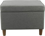 HomePop 24" Storage Ottoman by HomePop