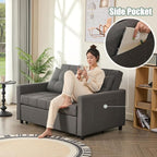 GOSUHI 52" Sleeper Sofa with Pull-Out Bed, 3-in-1 Convertible Sofa Bed - Image 7