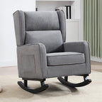 HCHAIRH Nursery Rocking Chairs, Modern Wingback Accent Chairs - Image 7