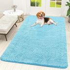 OLANLY Dog Door Mat for Muddy Paws 59x35, Super Absorbent Chenille Mud Mat | by OLANLY