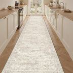3x14 Runner Rug Non Slip, Washable Hallway Runner Rug, Living Room, Extra Long - Image 3