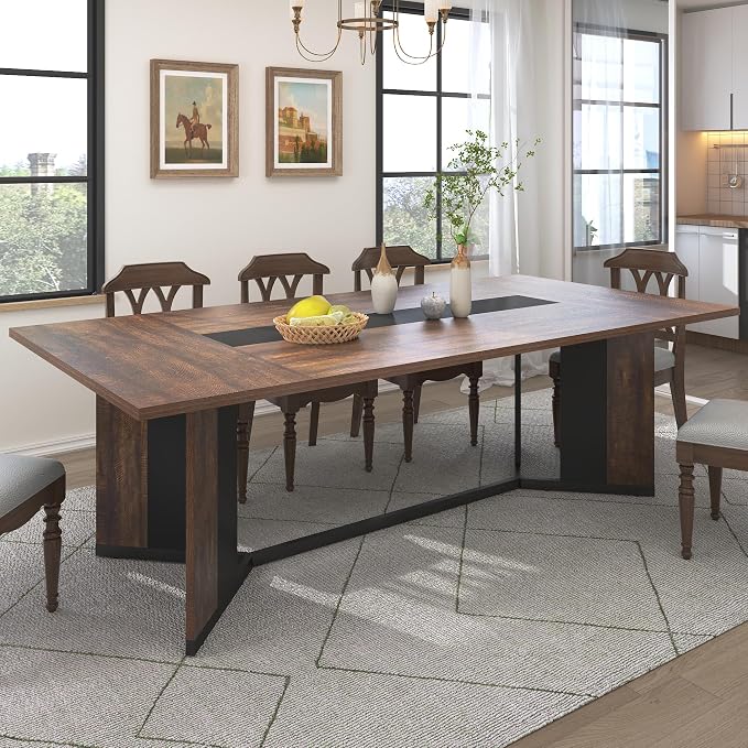 Hlivelood 78Inch Large Dining Table by Hlivelood