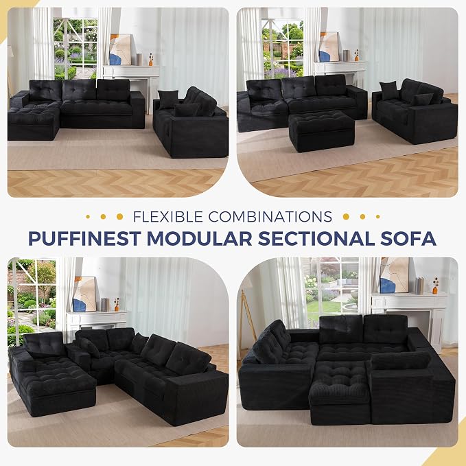 MAXYOYO Modular Sectional Sofa - Image 4