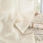 BGment Cafe Linen Curtains 30 Inch Length - Image 8