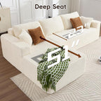 Opiesit 108" Boneless Couches for Living Room, Modular Sectional Sofa - Image 3