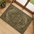 RELEANY Washable Area Rug, Small 2'x4', Water Repellent, Pet Friendly, Vintage by RELEANY