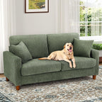 Kidirect 70in Corduroy Couch, Sofas - Image 8