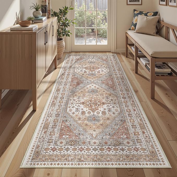 3x8 Runner Rug Non Slip Washable Rugs - Image 3