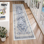 2x6 Runner Rug Non Slip, Washable Hallway Runner Rug, Nursery Room, Soft Runner - Image 3