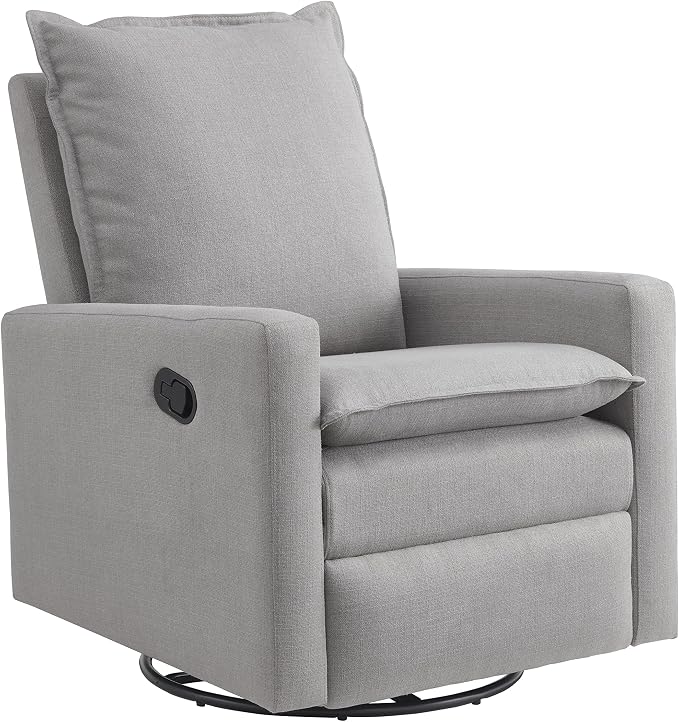 Oxford Baby Uptown Upholstered Swivel Glider and Recliner Nursery Chair by OxfordBaby