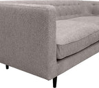 Armen Living Annabelle 80" Modern Gray Fabric Sofa - Image 7