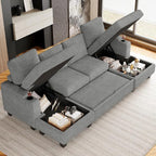 Belffin Sectional Storage Chaise Module - Image 7