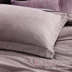 Monbix Full Size Comforter Set, Lilac Bedding Comforter - Image 6